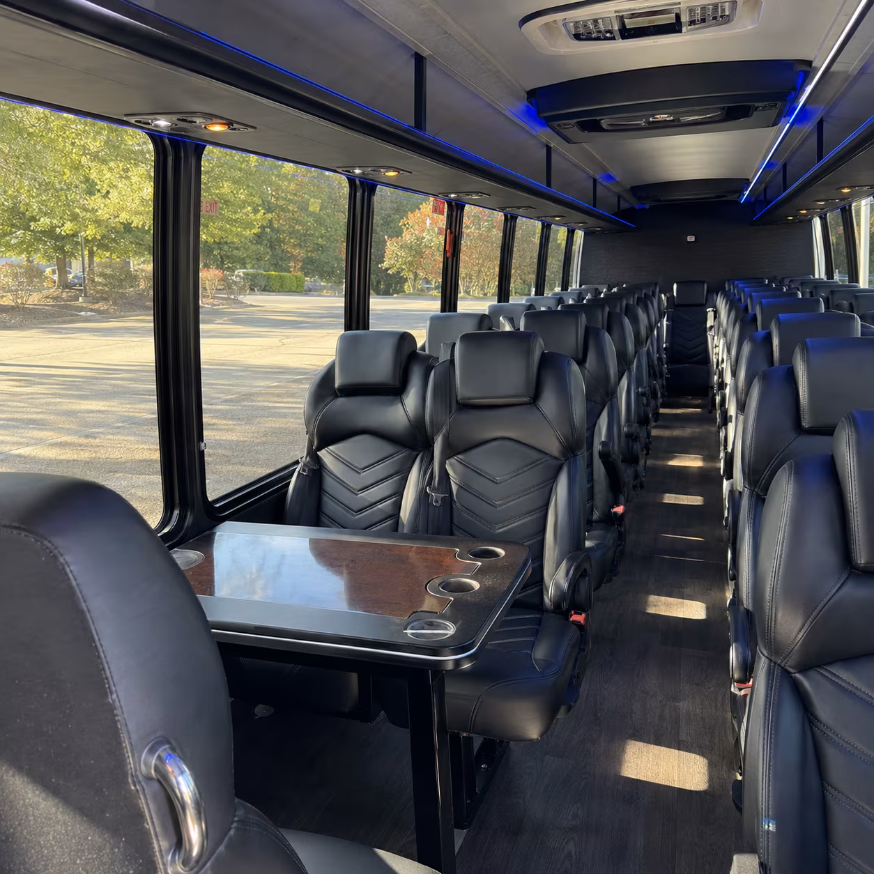 can i book a one way a round trip or a multi day package for a bus rental in portsmouth
