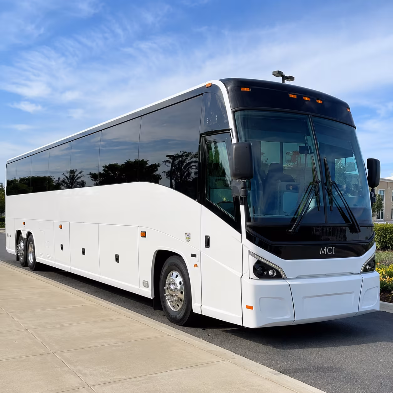 charter bus rentals for portsmouth high school and college campus tours