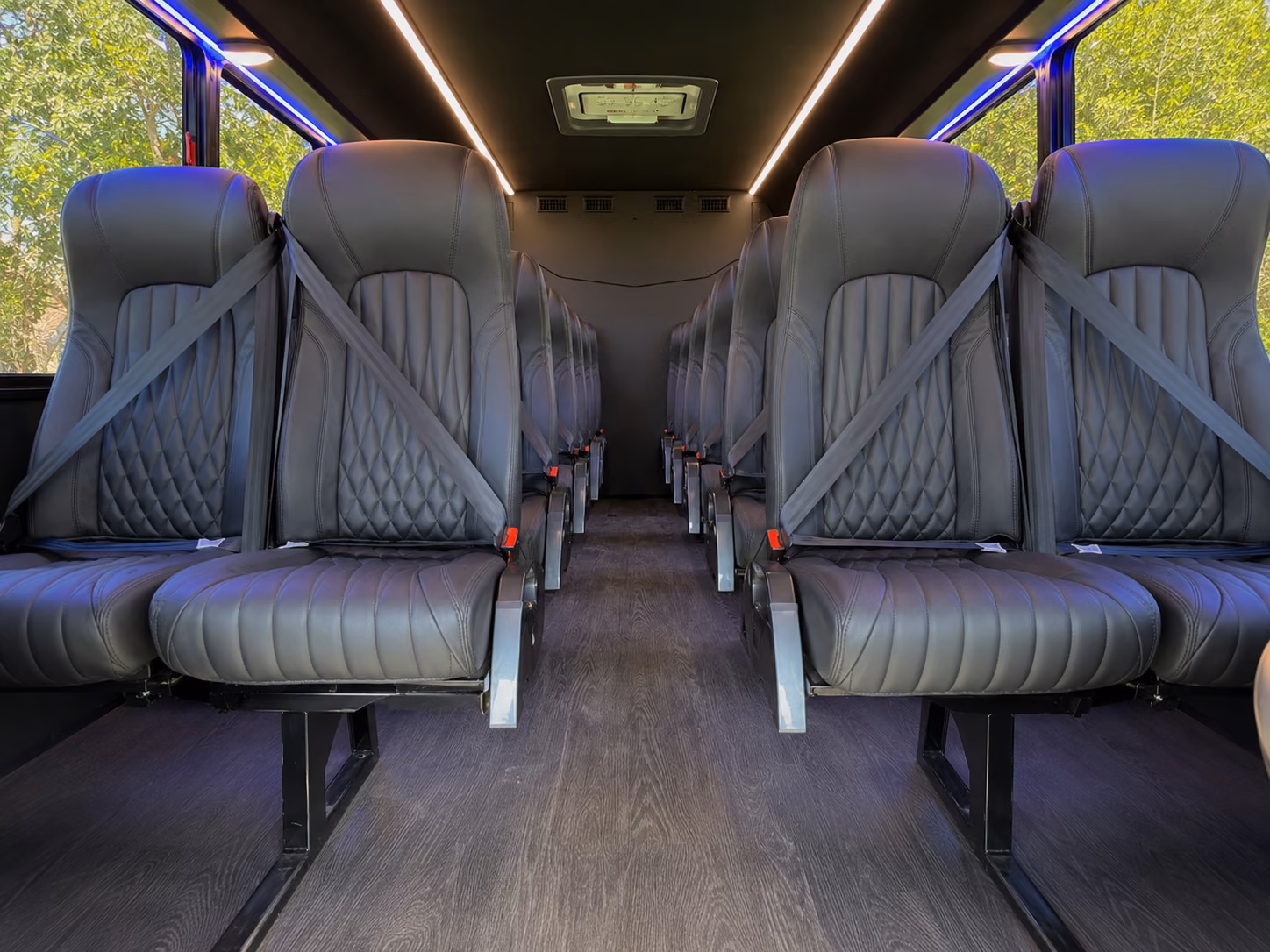 charter buses for large wedding groups crossing hampton roads