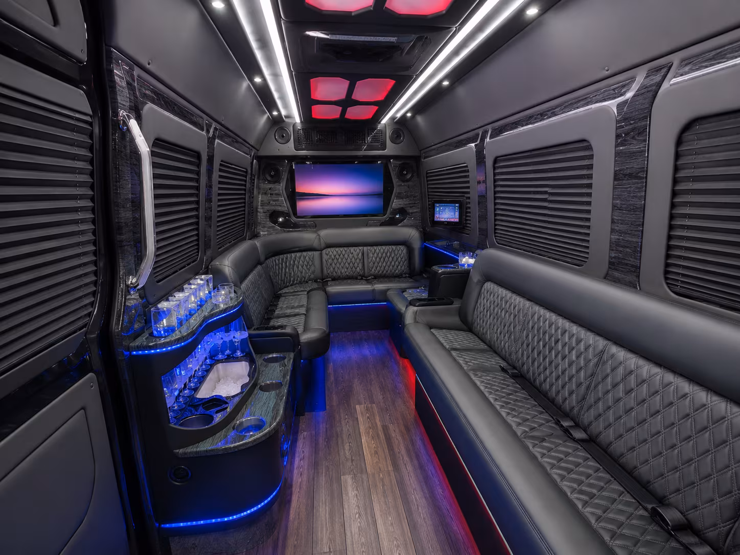 portsmouth private event transportation onboard seating