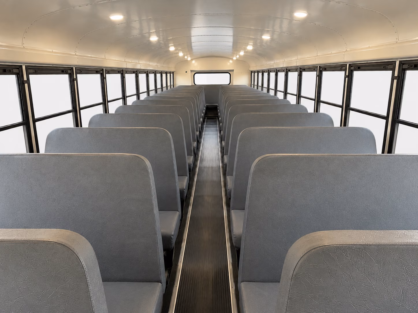 portsmouth school bus inside