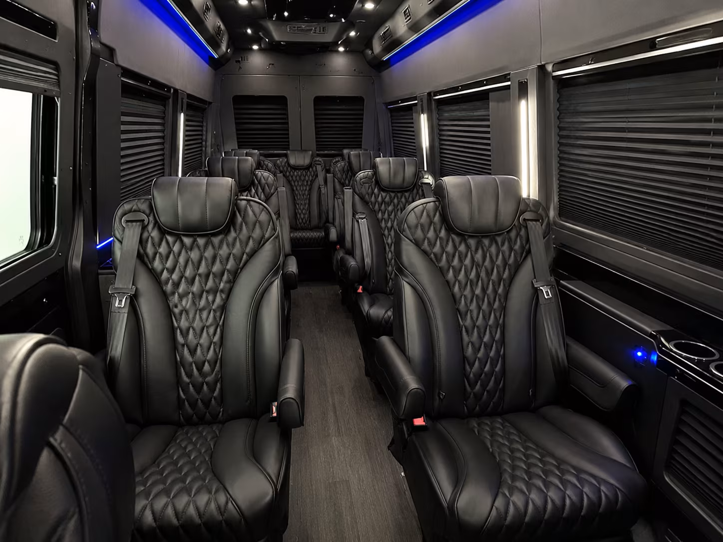 portsmouth sprinter van with driver inside